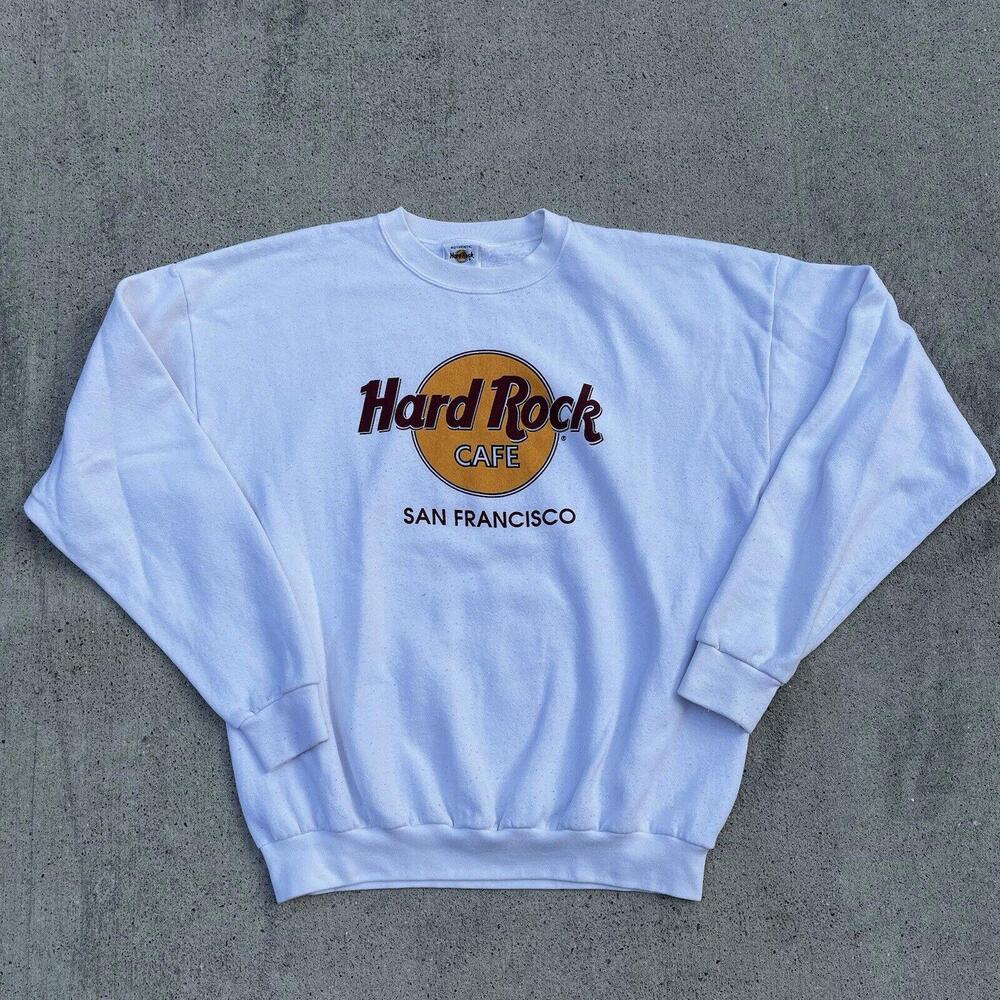Vintage Hard Rock Cafe San Francisco Sweatshirt Adult XL